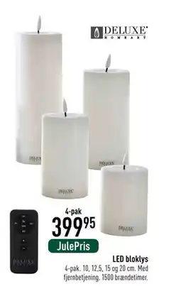 Imerco LED bloklys, DKK 399.95 tilbud