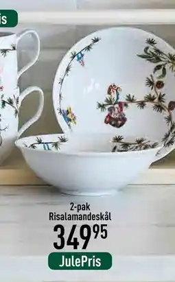 Imerco 2-pak Risalamandeskål, DKK 349.95 tilbud