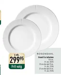 Imerco Grand Cru tallerken, DKK 299.95 tilbud