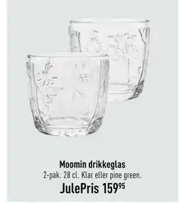 Imerco Moomin drikkeglas, DKK 159.95 tilbud