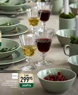 Imerco Eaton krystalglas, DKK 299.95 tilbud