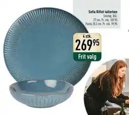 Imerco Sofia Riflet tallerken, DKK 269.95 tilbud