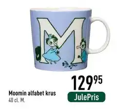 Imerco Moomin alfabet krus, DKK 129.95 tilbud