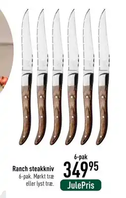 Imerco Ranch steakkniv, DKK 349.95 tilbud