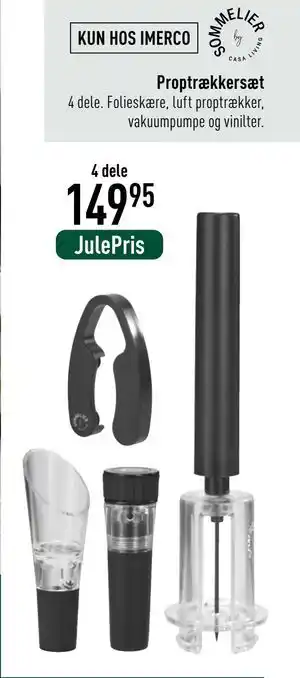 Imerco Proptrækkersæt, DKK 149.95 tilbud