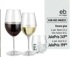 Imerco Encore glas tilbud