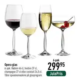 Imerco Opera glas, DKK 299.95 tilbud