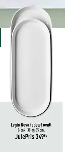 Imerco Legio Nova fadsæt ovalt, DKK 349.95 tilbud