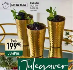 Imerco Drinksglas, DKK 199.95 tilbud