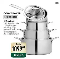Imerco 3PLY grydesæt, DKK 1099.95 tilbud