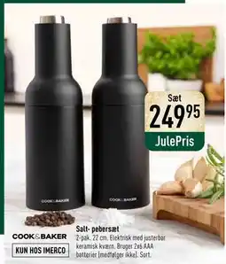 Imerco Salt- pebersæt, DKK 249.95 tilbud