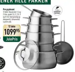Imerco Pro grydesæt, DKK 1099.95 tilbud