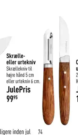 Imerco Skrælle- eller urtekniv, DKK 99.95 tilbud