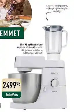 Imerco Chef XL køkkenmaskine, DKK 2499.95 tilbud