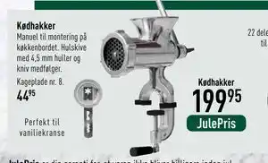 Imerco Kødhakker, DKK 199.95 tilbud