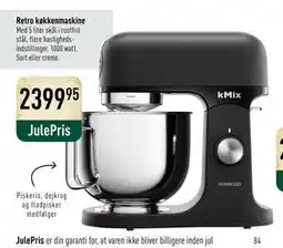 Imerco Retro køkkenmaskine, DKK 2399.95 tilbud