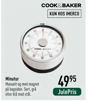 Imerco Minutur, DKK 49.95 tilbud
