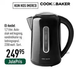 Imerco El-kedel, DKK 249.95 tilbud