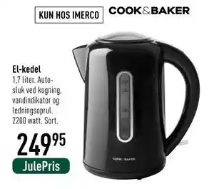 Imerco El-kedel, DKK 249.95 tilbud