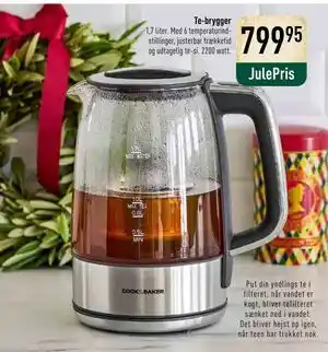 Imerco Te-brygger, DKK 799.95 tilbud