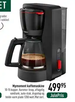 Imerco Mymoment kaffemaskine, DKK 499.95 tilbud