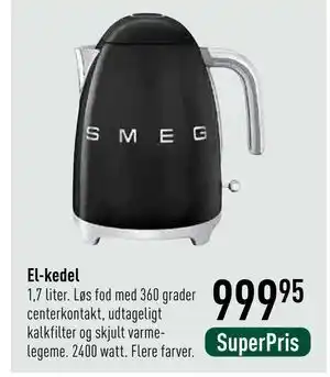 Imerco El-kedel, DKK 999.95 tilbud