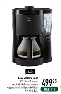 Imerco Look kaffemaskine, DKK 499.95 tilbud