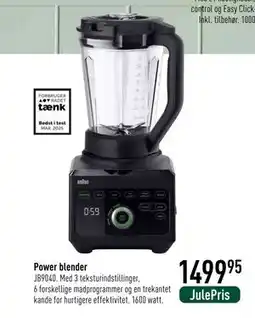Imerco Power blender, DKK 1499.95 tilbud