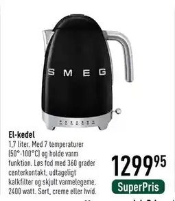 Imerco El-kedel, DKK 1299.95 tilbud