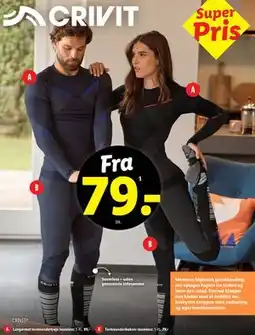 Lidl Termounderbukser seamless, DKK 79 tilbud