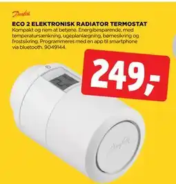 jem & fix ECO 2 ELEKTRONISK RADIATOR TERMOSTAT, DKK 249 tilbud