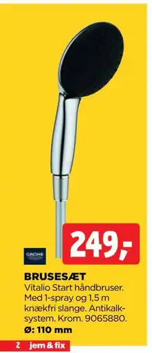 jem & fix BRUSESÆT, DKK 249 tilbud