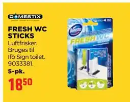 jem & fix FRESH WC STICKS, DKK 18.5 tilbud