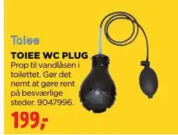 jem & fix TOIEE WC PLUG, DKK 199 tilbud