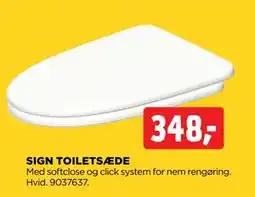 jem & fix SIGN TOILETSÆDE, DKK 348 tilbud