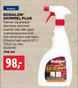 jem & fix RODALON SKIMMEL PLUS, DKK 98 tilbud