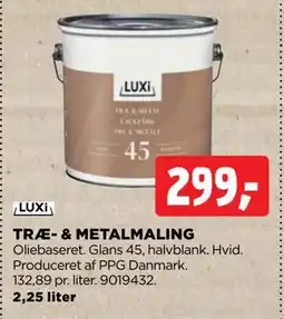 jem & fix TRÆ- & METALMALING, DKK 299 tilbud