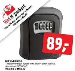 jem & fix NØGLEBOKS, DKK 89 tilbud