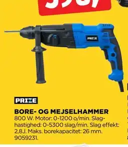 jem & fix BORE- OG MEJSELHAMMER, DKK 398 tilbud