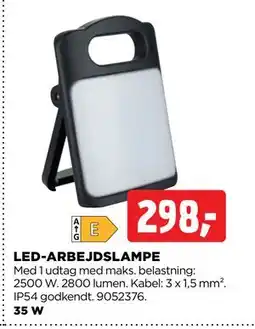 jem & fix LED-ARBEJDSLAMPE, DKK 298 tilbud
