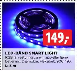 jem & fix LED-BÅND SMART LIGHT, DKK 149 tilbud