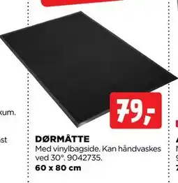 jem & fix DØRMÅTTE, DKK 79 tilbud