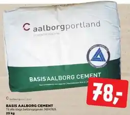 jem & fix BASIS AALBORG CEMENT, DKK 78 tilbud