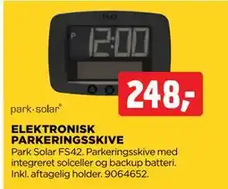jem & fix ELEKTRONISK PARKERINGSSKIVE, DKK 248 tilbud