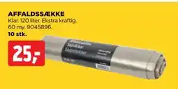 jem & fix AFFALDSSÆKKE, DKK 25 tilbud