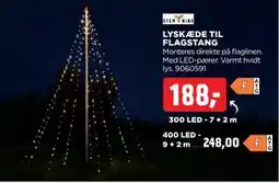 jem & fix LYSKÆDE TIL FLAGSTANG tilbud