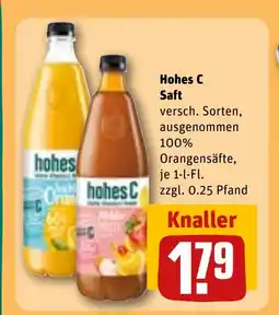 REWE DE Hohes C Saft tilbud