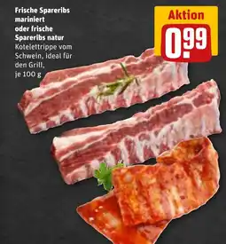 REWE DE Frische Spareribs mariniert oder frische Spareribs natur tilbud
