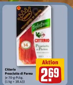 REWE DE CITTERIO Prosciutto di Parma tilbud