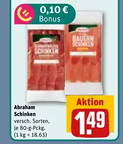 REWE DE Abraham Schinken tilbud